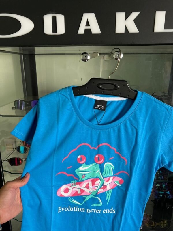 Camiseta Oakley Feminina - Skin Frog