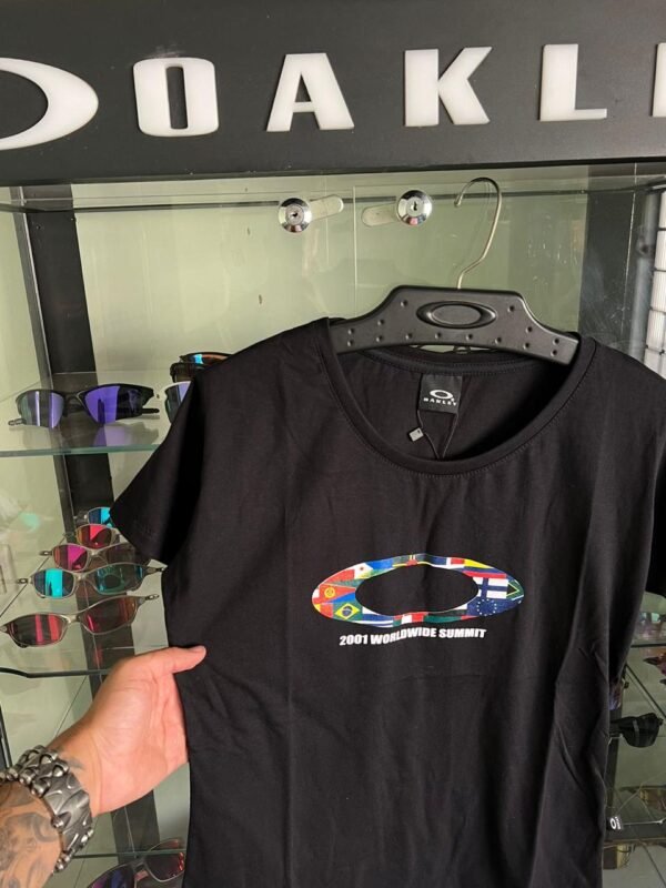 Camiseta Oakley WorldWide Feminina