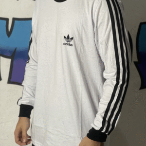 Camiseta Manga Longa Addidas