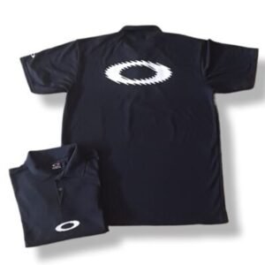 Polo Static – Masculina - Preta 100% Algodão
