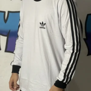 Camiseta Addidas Masculina - Manga Longa