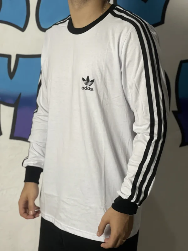 Camiseta Addidas Masculina - Manga Longa