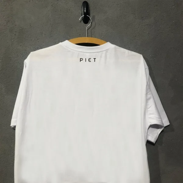 Camiseta X Piet Skull Bone Masculina  Branca - Imagem 2