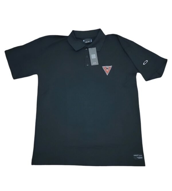 Polo Elite Masculina Preta - 100% Algodão - Imagem 3
