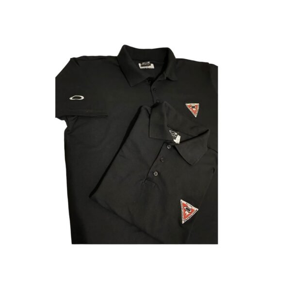 Polo Elite Masculina Preta - 100% Algodão - Imagem 4