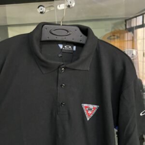 Polo Elite Masculina Preta - 100% Algodão