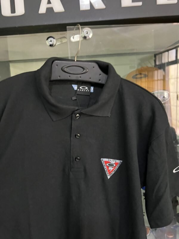 Polo Elite Masculina Preta - 100% Algodão