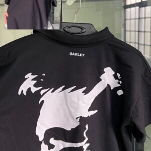 Polo Skull Masculina Preta - 100% Algodão