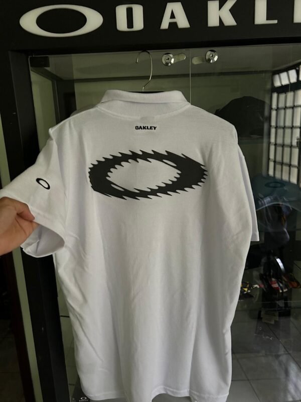 Polo Static Masculina Branca 100% Algodão